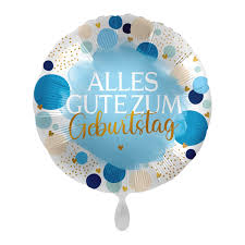 Folienballon Geburtstag